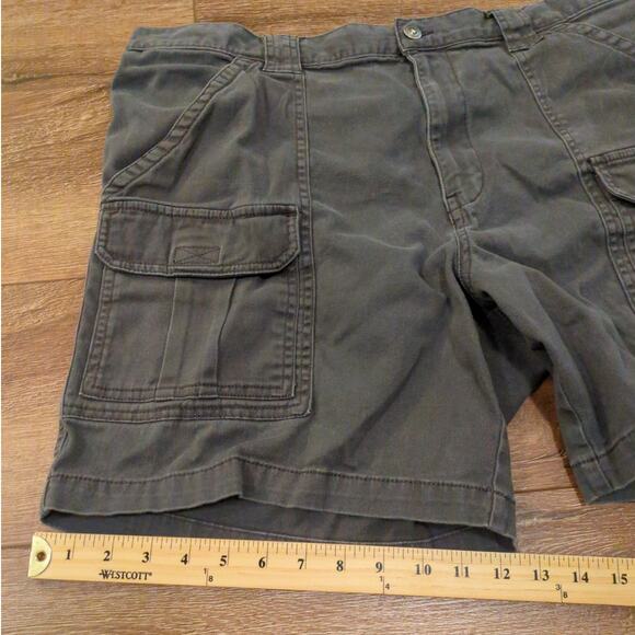 Denali Men's Size 40 Cargo Shorts Outdoors Hiking Camping Gray Baggy Rugged Y2K - Picture 7 of 8